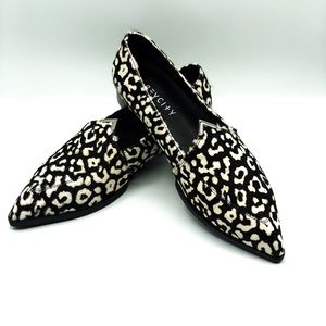 NWOB Grey City Pointed Toe Flats